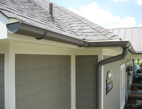 Gutter replacement project in Charlotte